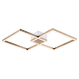 Fractal Symmetric Ceiling Light by Page One, Color: Brushed Champagne-Page One, Satin Dark Gray-Page One, Size: Small, Large, | Casa Di Luce Lighting