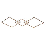 Fractal Symmetric Ceiling Light by Page One, Color: Brushed Champagne-Page One, Satin Dark Gray-Page One, Size: Small, Large, | Casa Di Luce Lighting