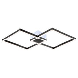 Fractal Symmetric Ceiling Light by Page One, Color: Brushed Champagne-Page One, Satin Dark Gray-Page One, Size: Small, Large, | Casa Di Luce Lighting