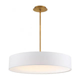 Manhattan dweLED Pendant by W.A.C. Lighting, Finish: Black, Size: 20 Inch, | Casa Di Luce Lighting