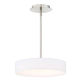 Manhattan dweLED Pendant by W.A.C. Lighting, Finish: Brass Aged, Nickel Brushed, Black, Size: 14 Inch, 20 Inch, 26 Inch, | Casa Di Luce Lighting