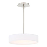 Manhattan dweLED Pendant by W.A.C. Lighting, Finish: Brass Aged, Nickel Brushed, Black, Size: 14 Inch, 20 Inch, 26 Inch, | Casa Di Luce Lighting