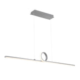 Loophole dweLED Pendant by W.A.C. Lighting, Finish: Aluminum Brushed, , | Casa Di Luce Lighting