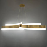 Arcs Chandelier by Modern Forms, Finish: Black, Brass Aged, , | Casa Di Luce Lighting