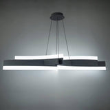 Arcs Chandelier by Modern Forms, Finish: Black, Brass Aged, , | Casa Di Luce Lighting