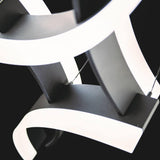 Arcs Chandelier by Modern Forms, Finish: Black, Brass Aged, , | Casa Di Luce Lighting