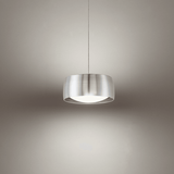 Brushed Aluminum Tic Toc dweLED Pendant by WAC Lighting