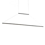 E=MC2 Linear LED Pendant by W.A.C. Lighting, Finish: Aluminum Brushed, Black, , | Casa Di Luce Lighting