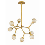 Catalyst Chandelier by Modern Forms, Finish: Brass Aged, Nickel Polished, Size: Small, Medium, Large, | Casa Di Luce Lighting