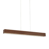 Drift Linear Suspension by Modern Forms, Finish: Walnut - Modern Forms, Dark Walnut - Modern Forms, Size: Small, Medium, Large, | Casa Di Luce Lighting