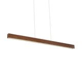 Drift Linear Suspension by Modern Forms, Finish: Walnut - Modern Forms, Dark Walnut - Modern Forms, Size: Small, Medium, Large, | Casa Di Luce Lighting