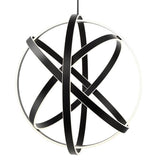 Kinetic Pendant by Modern Forms, Finish: Black, Size: Large, | Casa Di Luce Lighting