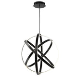Kinetic Pendant by Modern Forms, Finish: Black, Size: Medium, | Casa Di Luce Lighting