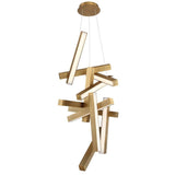 Chaos LED Pendant by Modern Forms, Finish: Aluminum Brushed, Brass Aged, Black, Size: Small, Large, | Casa Di Luce Lighting