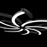 Bloom Pendant by Modern Forms, Finish: Aluminum Brushed, Black, , | Casa Di Luce Lighting