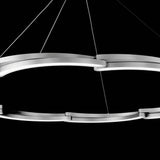 Bloom Pendant by Modern Forms, Finish: Aluminum Brushed, Black, , | Casa Di Luce Lighting