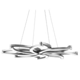 Bloom Pendant by Modern Forms, Finish: Aluminum Brushed, Black, , | Casa Di Luce Lighting