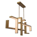 Jackal Pendant by Modern Forms, Finish: Black, Brass Aged, , | Casa Di Luce Lighting