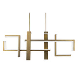 Jackal Pendant by Modern Forms, Finish: Black, Brass Aged, , | Casa Di Luce Lighting