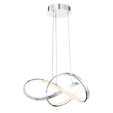 White Vornado dweLED Pendant by WAC Lighting