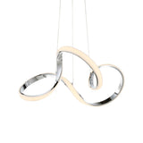 White Vornado dweLED Pendant by WAC Lighting