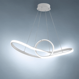 Chrome Vornado dweLED Pendant by WAC Lighting