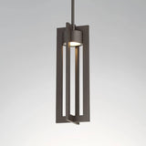 Chamber Outdoor Pendant Light by W.A.C. Lighting, Finish: Black, Bronze, , | Casa Di Luce Lighting