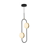 Matte Black/Satin Gold Tagliato Suspension by Alora Lighting