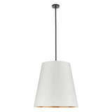Calor Suspension by Alora, Color: White with Gold, Finish: Urban Bronze, Size: Small | Casa Di Luce Lighting