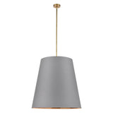 Calor Suspension by Alora, Color: Black with Gold, Grey with Gold, White with Gold, Finish: Urban Bronze, Vintage Brass, Size: Small, Large | Casa Di Luce Lighting