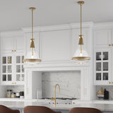 Marcel Pendant by Alora, Finish: Black Matte, Nickel Polished, Vintage Brass, , | Casa Di Luce Lighting