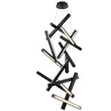 Chaos LED Pendant by Modern Forms, Finish: Aluminum Brushed, Brass Aged, Black, Size: Small, Large, | Casa Di Luce Lighting
