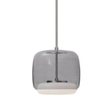 Enkel Pendant by Kuzco, Finish: Smoked/Brushed Nickel, Size: Small, | Casa Di Luce Lighting