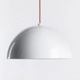 Dome Pendant Light by Seed Design, Finish: Matt Black, Chrome, Copper, White, Size: Medium, Large, | Casa Di Luce Lighting