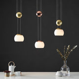 Jojo LED Pendant Light by Seed Design, Finish: Copper, Matt Brass, , | Casa Di Luce Lighting