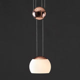 Jojo LED Pendant Light by Seed Design, Finish: Copper, Matt Brass, , | Casa Di Luce Lighting