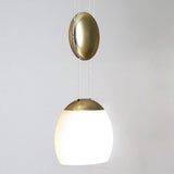 Jojo LED Pendant Light by Seed Design, Finish: Copper, Matt Brass, , | Casa Di Luce Lighting