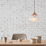 Mist Pendant by Seed Design, Finish: Chrome, Copper, Matt Brass, Size: Medium, Large, | Casa Di Luce Lighting