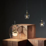 Moai Pendant by Seed Design, Finish: Copper, Brass, Size: Medium, Large, | Casa Di Luce Lighting