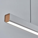 Mumu LED Linear Suspension by Seed Design, Finish: Matt Black, Matt White-Axo Light, Size: Large, X-Large, | Casa Di Luce Lighting