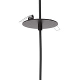 PDC18 Nova Color Select Semi-Recessed Pendant Light - Black Canopy