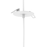 PDC18 Nova Color Select Semi-Recessed Pendant Light - White Canopy