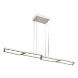 PDL44 Geometric Linear Pendant - White