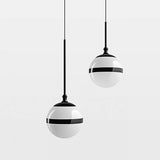 Black Peggy SP Single Pendant by Vistosi
