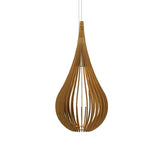 Capadocia Pendant Light by Accord, Color: Teak-Accord, Size: Medium, | Casa Di Luce Lighting