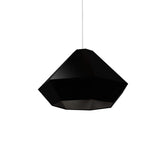 Diamante 1224 Pendant Light by Accord, Color: Matte Black, Light Option: E26, Size: Small | Casa Di Luce Lighting