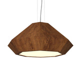 Diamante 1224 Pendant Light by Accord, Color: Imbuia-Accord, Light Option: LED, Size: Medium | Casa Di Luce Lighting