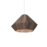 Diamante 1224 Pendant Light by Accord, Color: American Walnut-Accord, Light Option: E26, Size: Small | Casa Di Luce Lighting