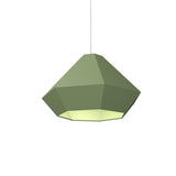Diamante 1224 Pendant Light by Accord, Color: Olive Green, Light Option: E26, Size: Small | Casa Di Luce Lighting