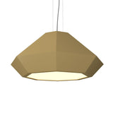 Diamante 1224 Pendant Light by Accord, Color: Pale Gold-Accord, Light Option: E26, Size: Medium | Casa Di Luce Lighting